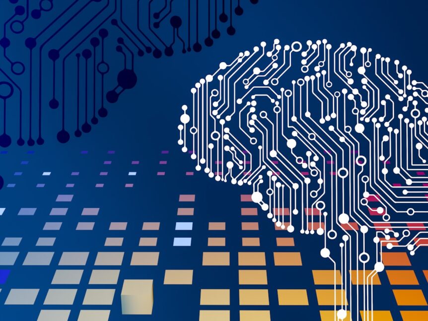 AI agents and marketing automation - futuristic technology concept